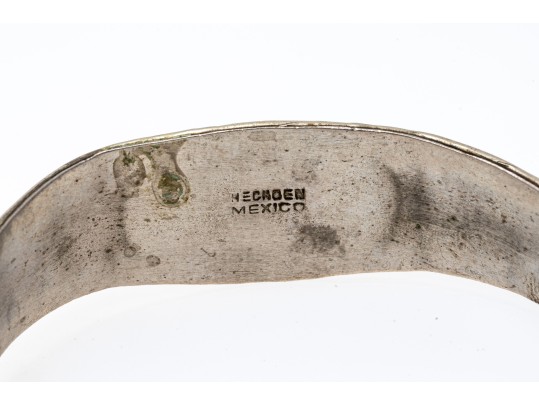 Three Stylish Sterling Cuff Bracelets