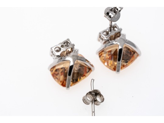 Colorful Zirconia Set Sterling Jewelry