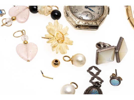 Collection Of Scrap And Fashon Jewelry