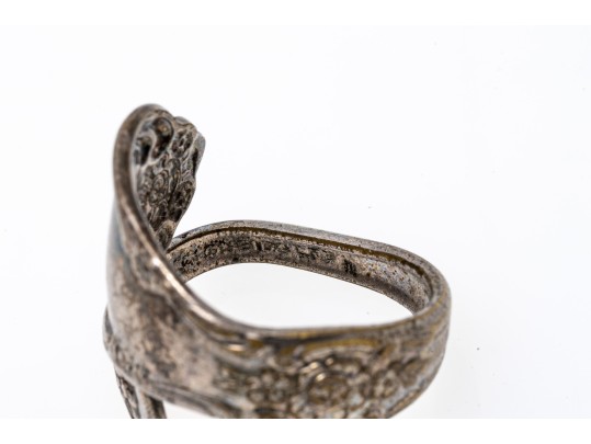 Sterling Silver Fun Retro Lot Of Spoon Rings