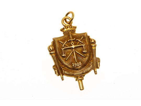 Collection Of Four 10K Vintage Watch Fobs