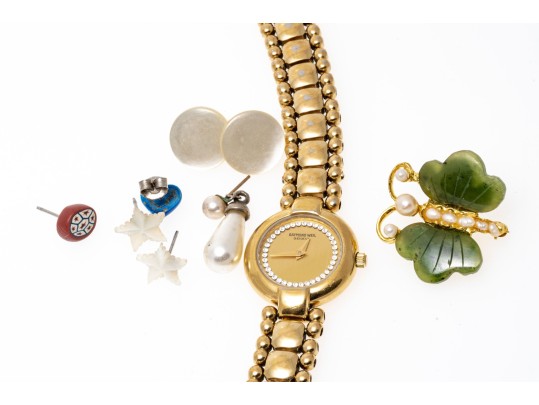 Collection Of Scrap And Fashon Jewelry