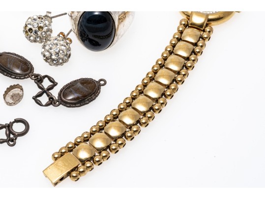 Collection Of Scrap And Fashon Jewelry