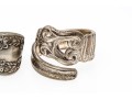 Sterling Silver Fun Retro Lot Of Spoon Rings