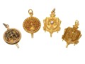 Collection Of Four 10K Vintage Watch Fobs