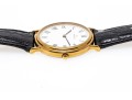 Classic Movado Quartz Watch With Leather Bracelet