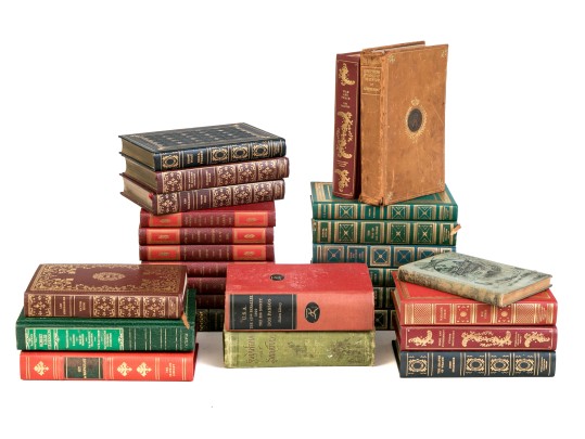 Collection Of 25 Bound Books