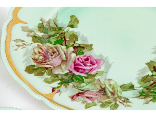 Set Of Six Royal Vienna Hand Painted Ceramic Dishes