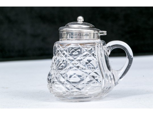 Assorted Sterling Silver Mounted Table Wares, 1.47 OZT Weighable