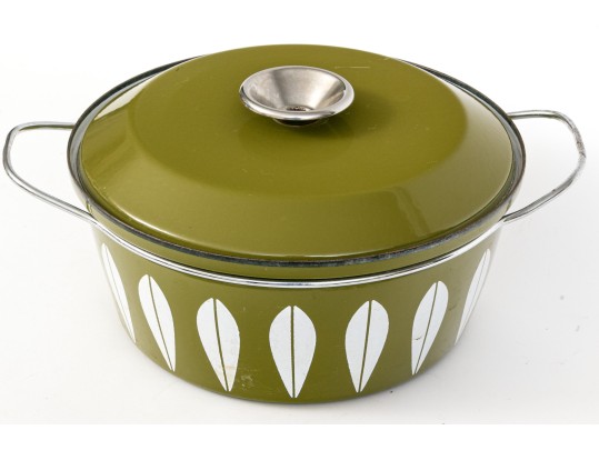 Two MCM Scandinavian Catherine Holm Ceramic Cooking Pots