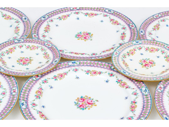 Set Of 14 English Mintons China Dishes