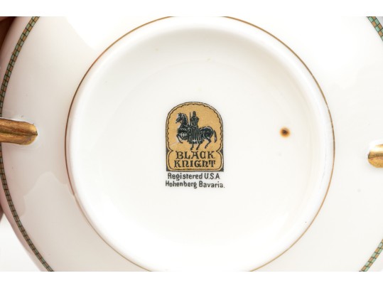 Set Of Eight Soup Bowls And Saucers