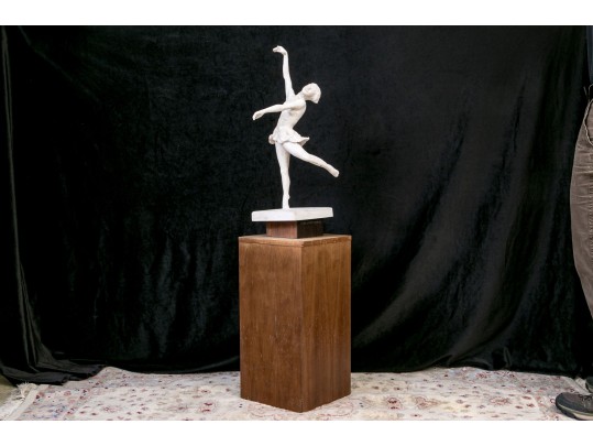 Plaster Cast Of A Balerina By Peter Lipman-Wulf Ca. 1981