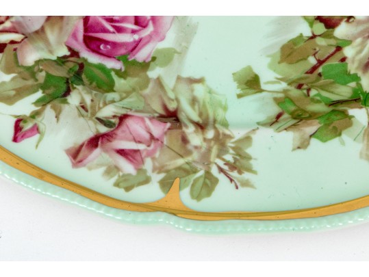 Set Of Six Royal Vienna Hand Painted Ceramic Dishes