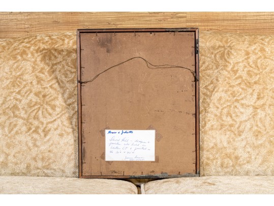 David Hill (20th C.) Watercolor On Paper, Landscape