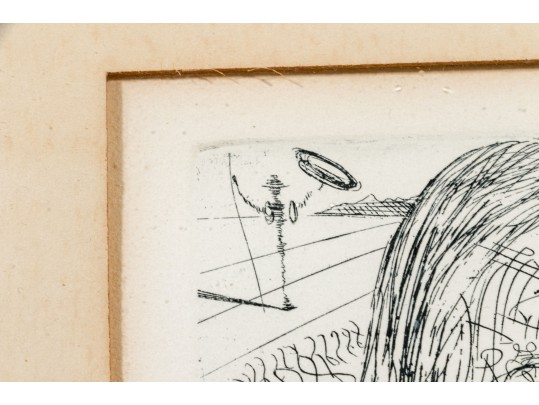 Salvador Dali (Spanish, 1904-1989) “Cervantes” Etching