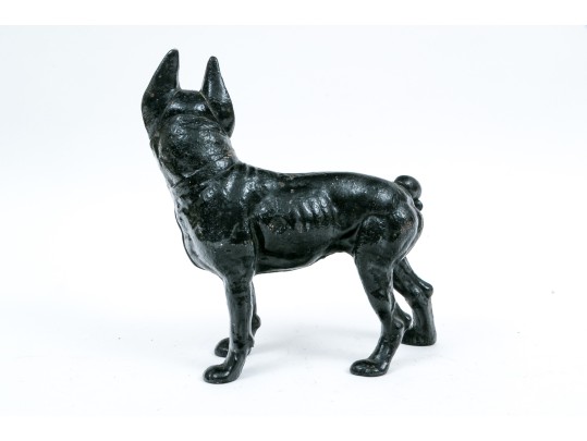 Vintage Cast Iron ‘Boxer’ Form Door Stop