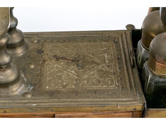 Fantastic Antique Turkish Show Shine Box