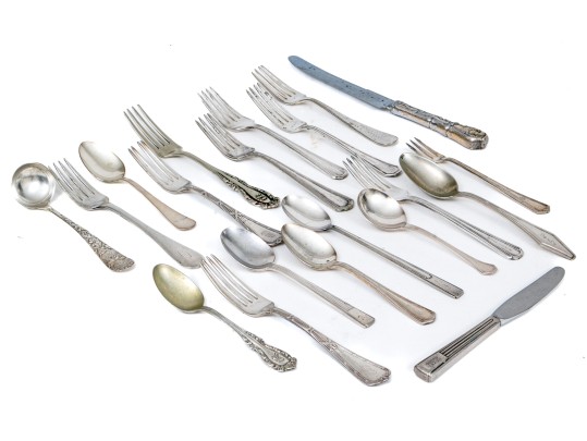 A Great Collection Of Hotel Silver Including Bridgeport Pieces