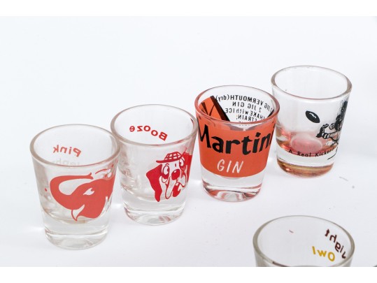 Awesome Collection Of 27 Assorted Shot Glasses