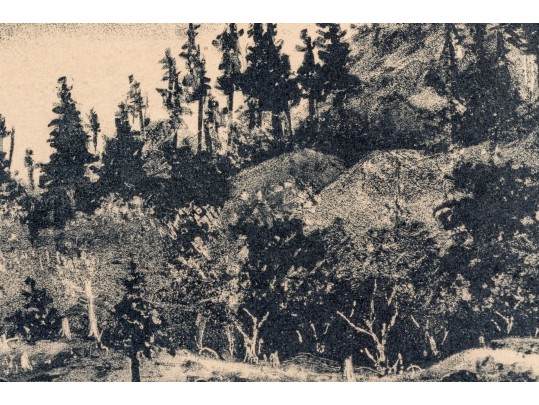 Adolf Dehn (American, 1865-1968) Limited Edition Lithograph