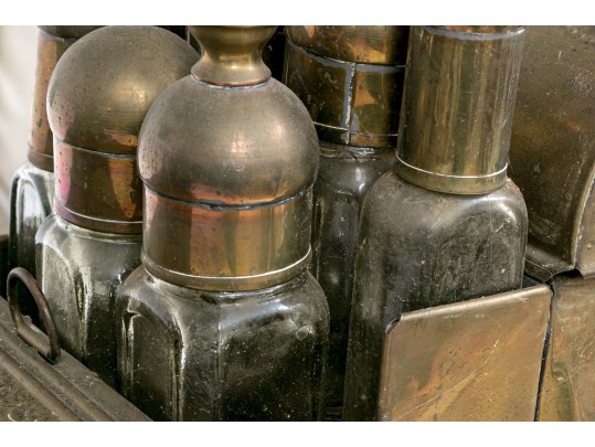 Fantastic Antique Turkish Show Shine Box