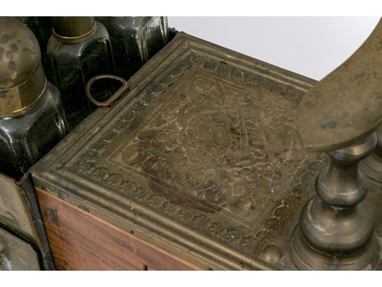 Fantastic Antique Turkish Show Shine Box