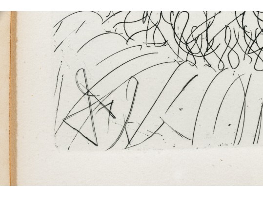 Salvador Dali (Spanish, 1904-1989) “Cervantes” Etching