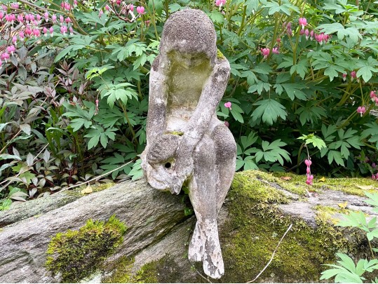 Cast Cement Garden Sculpture