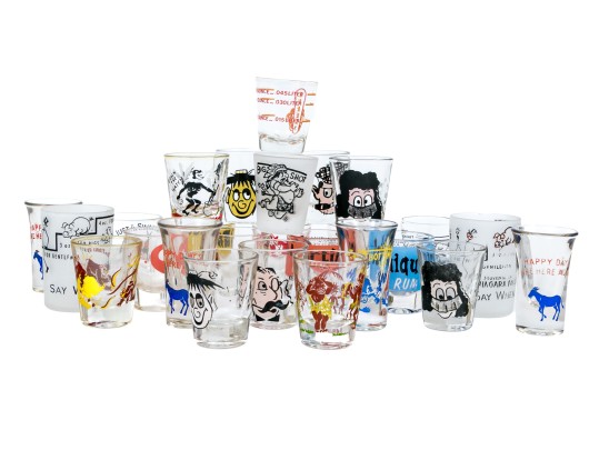 Awesome Collection Of 27 Assorted Shot Glasses