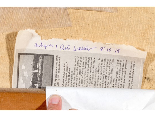 Philip Burnham Hicken (1910-1985, American)