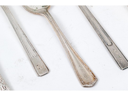 A Great Collection Of Hotel Silver Including Bridgeport Pieces