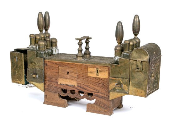 Fantastic Antique Turkish Show Shine Box