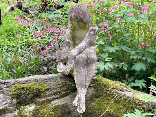 Cast Cement Garden Sculpture