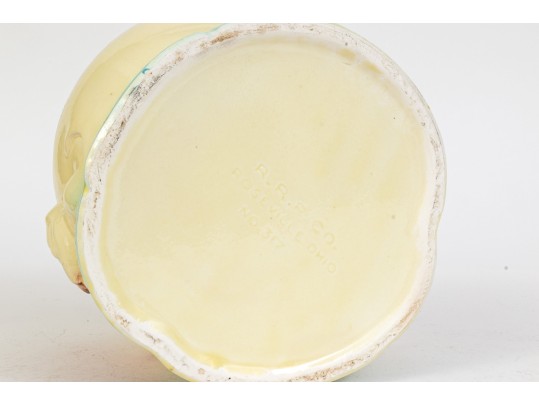 Vintage Roseville Ceramic Clown Cookie Jar