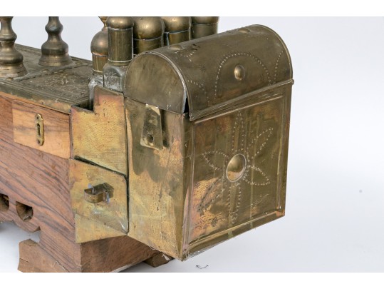 Fantastic Antique Turkish Show Shine Box