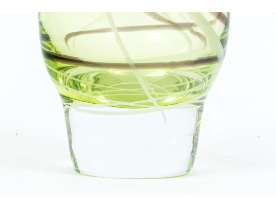 Artisanal Handblown Glass Vase