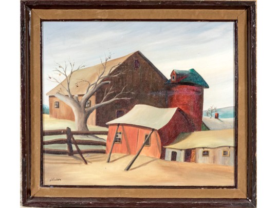 Philip Burnham Hicken (1910-1985, American)