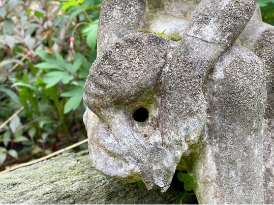 Cast Cement Garden Sculpture