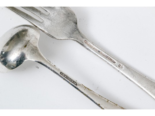 A Great Collection Of Hotel Silver Including Bridgeport Pieces