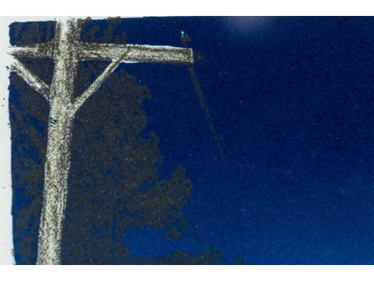 Limited Edition Lithograph, Landscape At Night