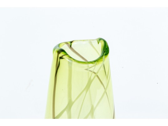 Artisanal Handblown Glass Vase