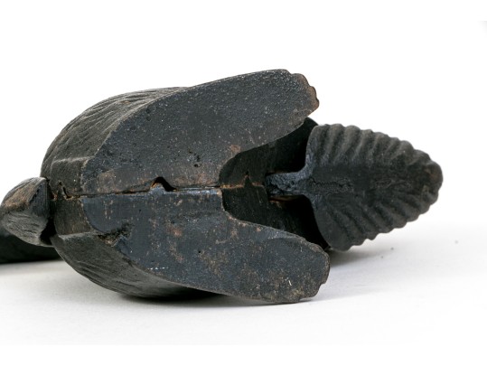 Awesome Antique Cast Iron Squirrel Form Nut Cracker