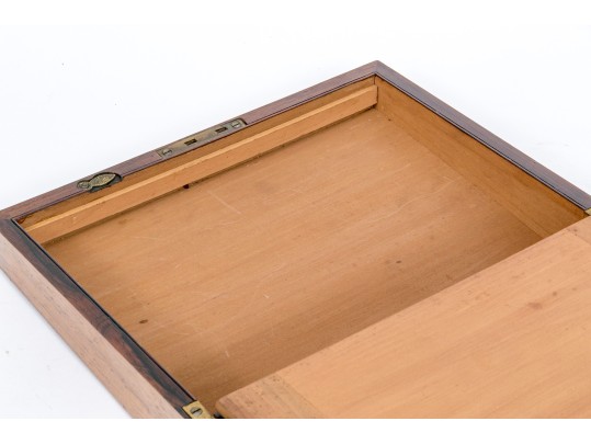 Vintage Mahogany Flip Top Writing Desk