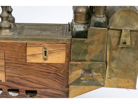 Fantastic Antique Turkish Show Shine Box