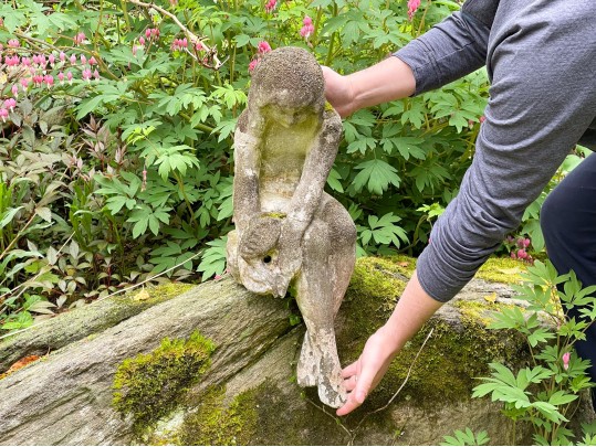 Cast Cement Garden Sculpture