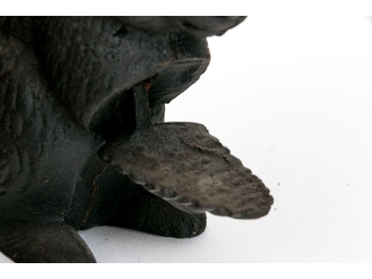 Awesome Antique Cast Iron Squirrel Form Nut Cracker