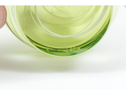 Artisanal Handblown Glass Vase