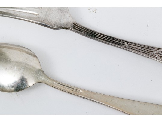 A Great Collection Of Hotel Silver Including Bridgeport Pieces