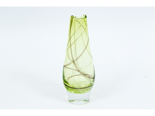 Artisanal Handblown Glass Vase